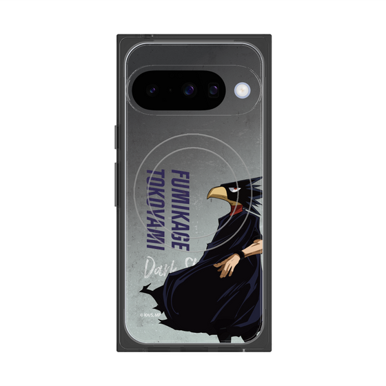 プレミアムスクエアケース with Pixelsnap［ 僕のヒーローアカデミア - 立ち絵 - 常闇 踏陰 ］