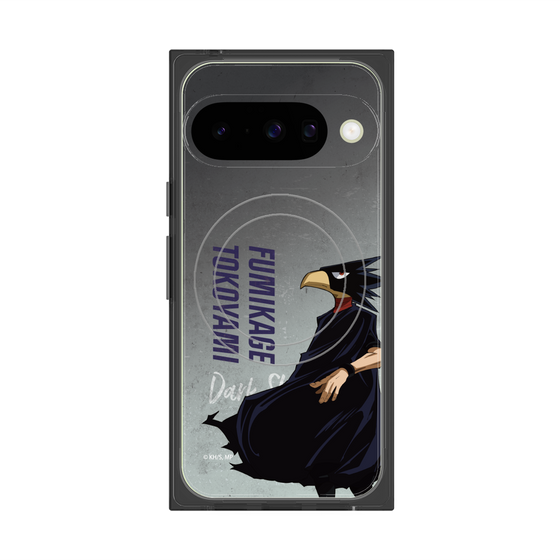 プレミアムスクエアケース with Pixelsnap［ 僕のヒーローアカデミア - 立ち絵 - 常闇 踏陰 ］