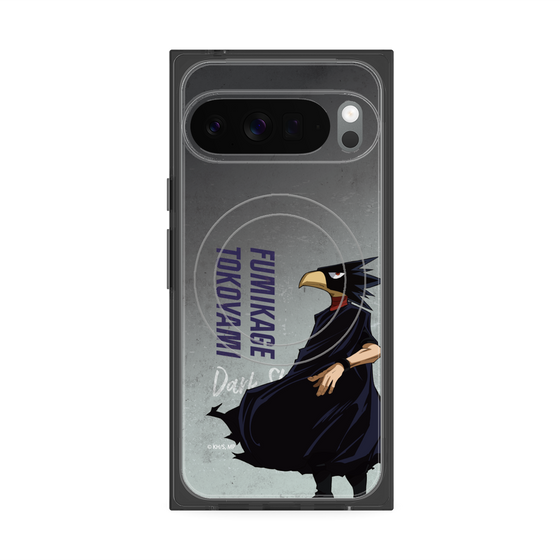 プレミアムスクエアケース with Pixelsnap［ 僕のヒーローアカデミア - 立ち絵 - 常闇 踏陰 ］