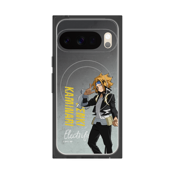 プレミアムスクエアケース with Pixelsnap［ 僕のヒーローアカデミア - 立ち絵 - 上鳴 電気 ］