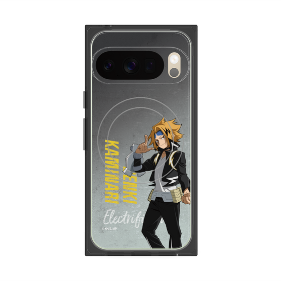 プレミアムスクエアケース with Pixelsnap［ 僕のヒーローアカデミア - 立ち絵 - 上鳴 電気 ］