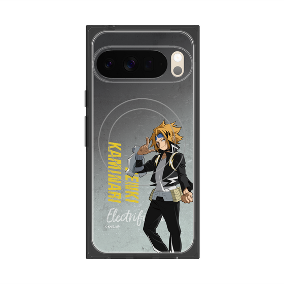 プレミアムスクエアケース with Pixelsnap［ 僕のヒーローアカデミア - 立ち絵 - 上鳴 電気 ］