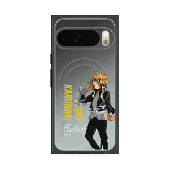 プレミアムスクエアケース with Pixelsnap［ 僕のヒーローアカデミア - 立ち絵 - 上鳴 電気 ］