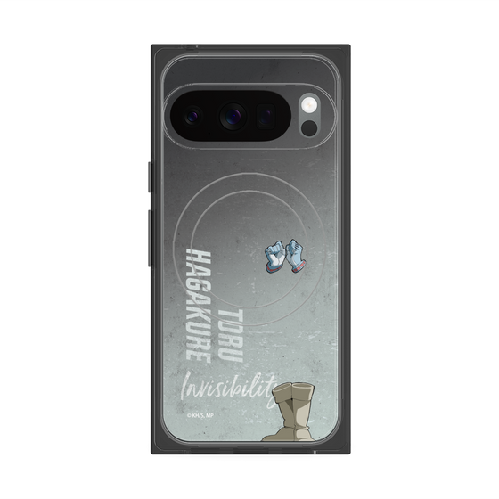 プレミアムスクエアケース with Pixelsnap［ 僕のヒーローアカデミア - 立ち絵 - 葉隠 透 ］