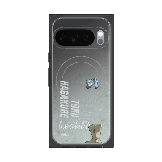 プレミアムスクエアケース with Pixelsnap［ 僕のヒーローアカデミア - 立ち絵 - 葉隠 透 ］