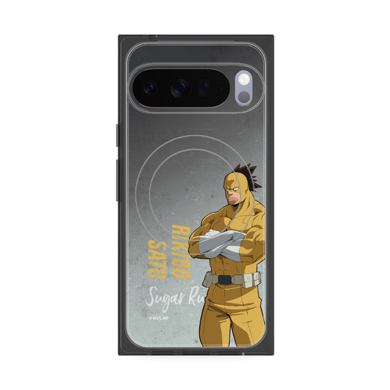 プレミアムスクエアケース with Pixelsnap［ 僕のヒーローアカデミア - 立ち絵 - 砂藤 力道 ］