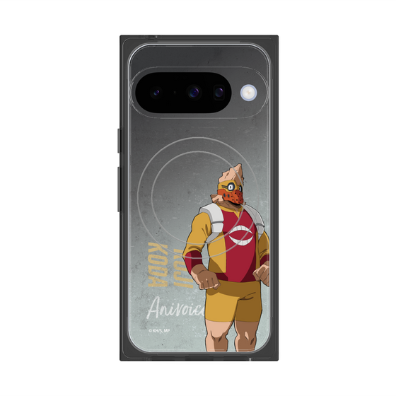 プレミアムスクエアケース with Pixelsnap［ 僕のヒーローアカデミア - 立ち絵 - 口田 甲司 ］