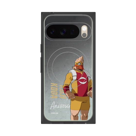 プレミアムスクエアケース with Pixelsnap［ 僕のヒーローアカデミア - 立ち絵 - 口田 甲司 ］