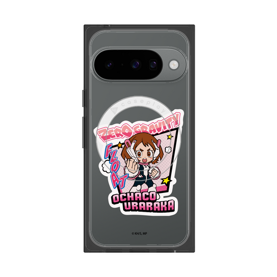 プレミアムスクエアケース with Pixelsnap［ 僕のヒーローアカデミア - ミニキャラ - 麗日 お茶子 ］