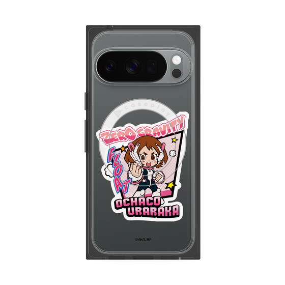 プレミアムスクエアケース with Pixelsnap［ 僕のヒーローアカデミア - ミニキャラ - 麗日 お茶子 ］