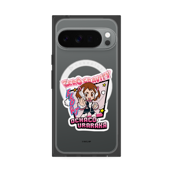 プレミアムスクエアケース with Pixelsnap［ 僕のヒーローアカデミア - ミニキャラ - 麗日 お茶子 ］