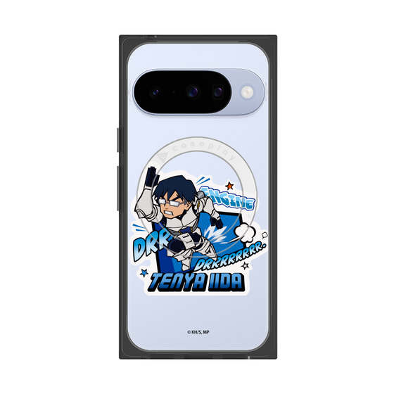 プレミアムスクエアケース with Pixelsnap［ 僕のヒーローアカデミア - ミニキャラ - 飯田 天哉 ］