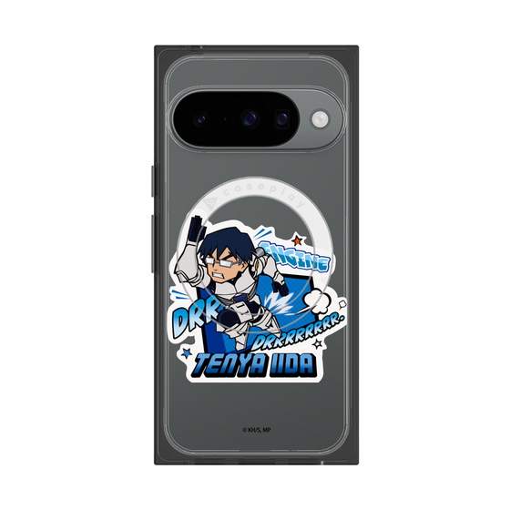 プレミアムスクエアケース with Pixelsnap［ 僕のヒーローアカデミア - ミニキャラ - 飯田 天哉 ］