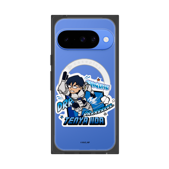 プレミアムスクエアケース with Pixelsnap［ 僕のヒーローアカデミア - ミニキャラ - 飯田 天哉 ］