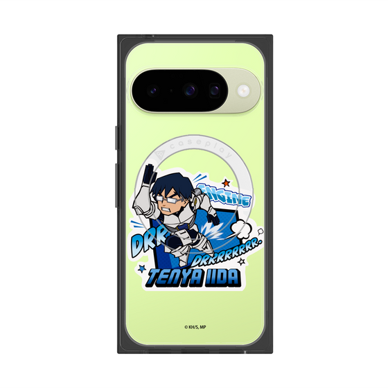 プレミアムスクエアケース with Pixelsnap［ 僕のヒーローアカデミア - ミニキャラ - 飯田 天哉 ］