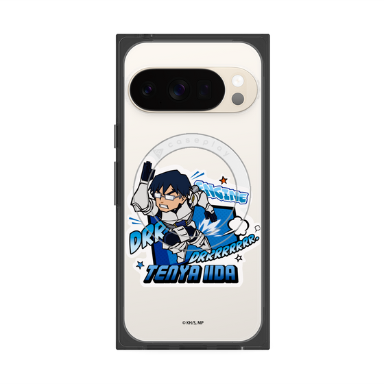 プレミアムスクエアケース with Pixelsnap［ 僕のヒーローアカデミア - ミニキャラ - 飯田 天哉 ］