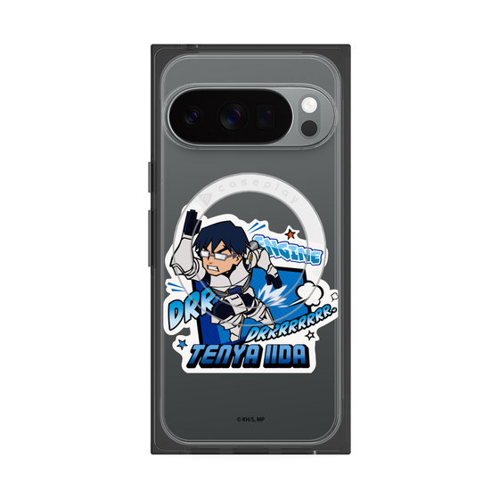 プレミアムスクエアケース with Pixelsnap［ 僕のヒーローアカデミア - ミニキャラ - 飯田 天哉 ］