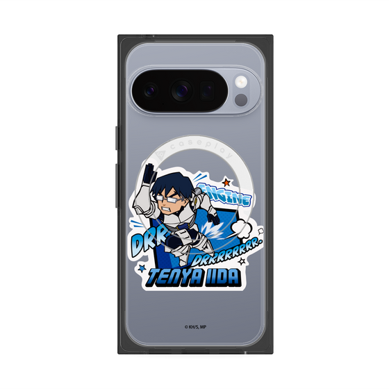 プレミアムスクエアケース with Pixelsnap［ 僕のヒーローアカデミア - ミニキャラ - 飯田 天哉 ］