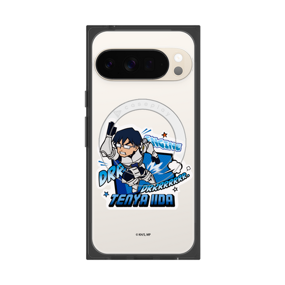 プレミアムスクエアケース with Pixelsnap［ 僕のヒーローアカデミア - ミニキャラ - 飯田 天哉 ］