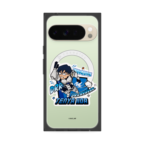 プレミアムスクエアケース with Pixelsnap［ 僕のヒーローアカデミア - ミニキャラ - 飯田 天哉 ］