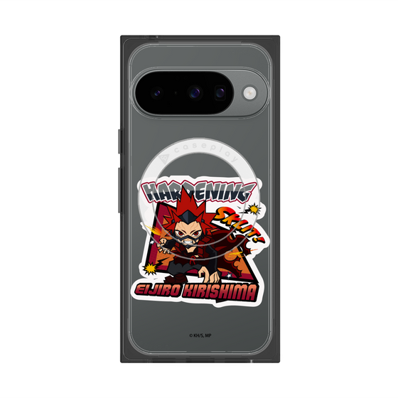 プレミアムスクエアケース with Pixelsnap［ 僕のヒーローアカデミア - ミニキャラ - 切島 鋭児郎 ］