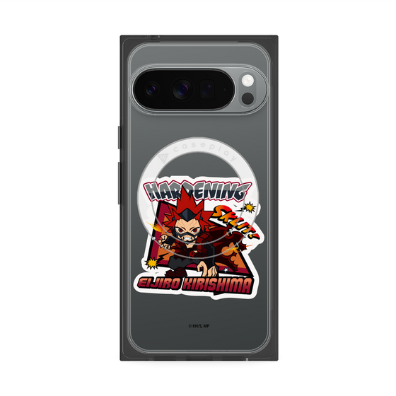 プレミアムスクエアケース with Pixelsnap［ 僕のヒーローアカデミア - ミニキャラ - 切島 鋭児郎 ］