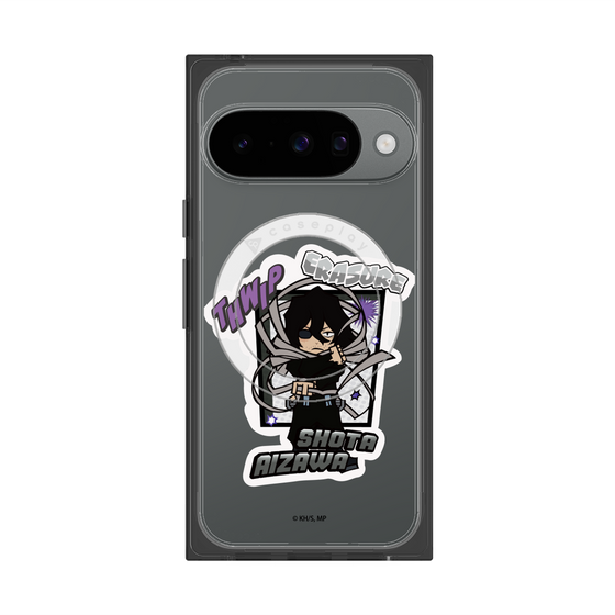 プレミアムスクエアケース with Pixelsnap［ 僕のヒーローアカデミア - ミニキャラ - 相澤 消太 ］