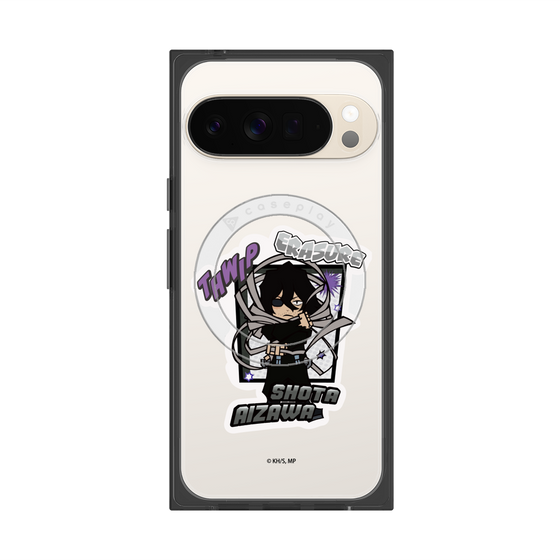 プレミアムスクエアケース with Pixelsnap［ 僕のヒーローアカデミア - ミニキャラ - 相澤 消太 ］