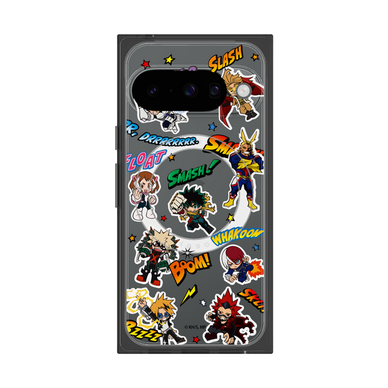 プレミアムスクエアケース with Pixelsnap［ 僕のヒーローアカデミア - アメコミ ］