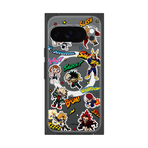 プレミアムスクエアケース with Pixelsnap［ 僕のヒーローアカデミア - アメコミ ］