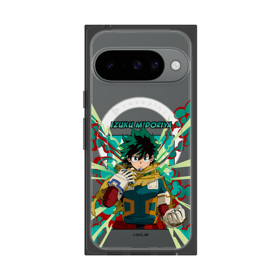 プレミアムスクエアケース with Pixelsnap［ 僕のヒーローアカデミア - ポップ - 緑谷 出久 ］