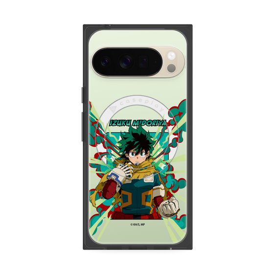 プレミアムスクエアケース with Pixelsnap［ 僕のヒーローアカデミア - ポップ - 緑谷 出久 ］