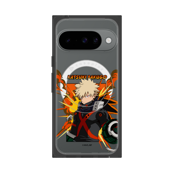 プレミアムスクエアケース with Pixelsnap［ 僕のヒーローアカデミア - ポップ - 爆豪 勝己 ］