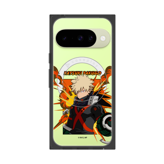 プレミアムスクエアケース with Pixelsnap［ 僕のヒーローアカデミア - ポップ - 爆豪 勝己 ］