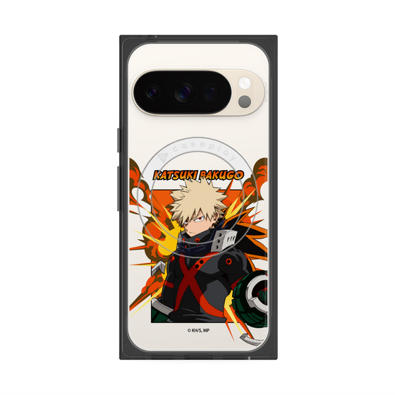 プレミアムスクエアケース with Pixelsnap［ 僕のヒーローアカデミア - ポップ - 爆豪 勝己 ］