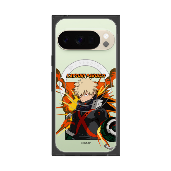 プレミアムスクエアケース with Pixelsnap［ 僕のヒーローアカデミア - ポップ - 爆豪 勝己 ］