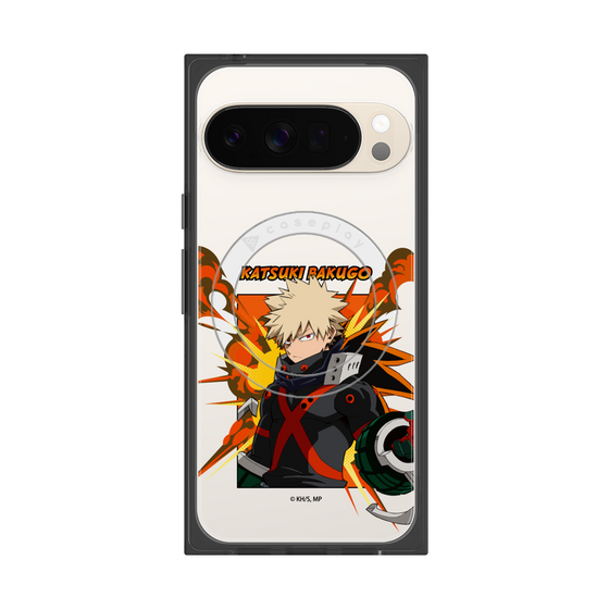 プレミアムスクエアケース with Pixelsnap［ 僕のヒーローアカデミア - ポップ - 爆豪 勝己 ］