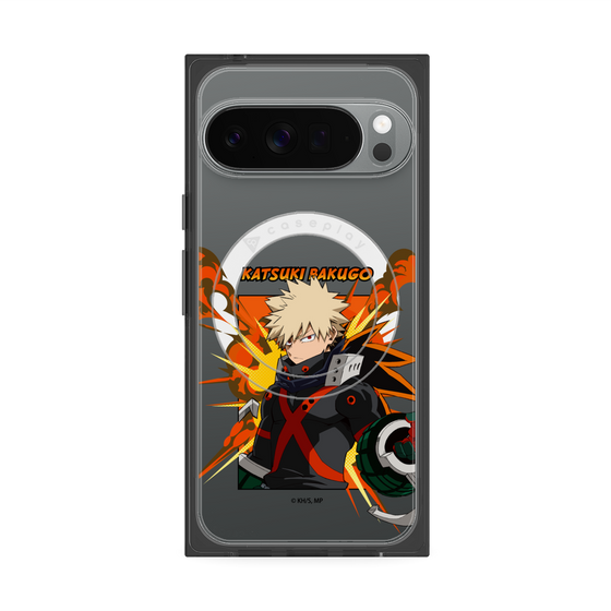 プレミアムスクエアケース with Pixelsnap［ 僕のヒーローアカデミア - ポップ - 爆豪 勝己 ］