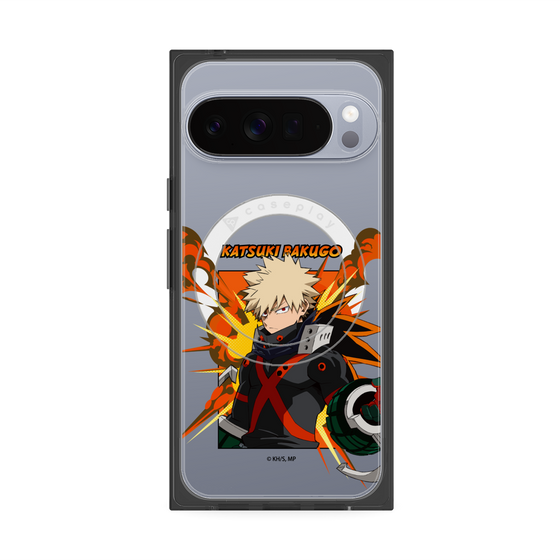 プレミアムスクエアケース with Pixelsnap［ 僕のヒーローアカデミア - ポップ - 爆豪 勝己 ］