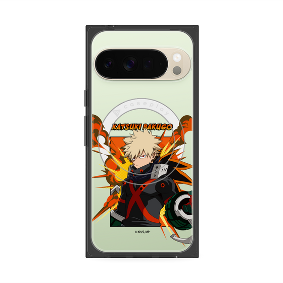 プレミアムスクエアケース with Pixelsnap［ 僕のヒーローアカデミア - ポップ - 爆豪 勝己 ］