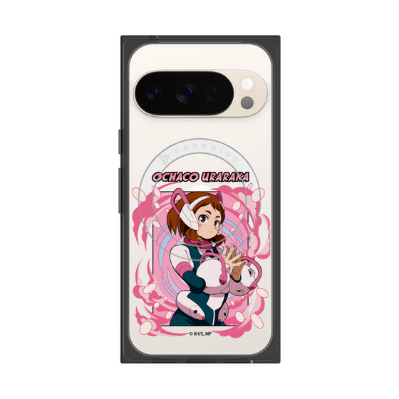 プレミアムスクエアケース with Pixelsnap［ 僕のヒーローアカデミア - ポップ - 麗日 お茶子 ］