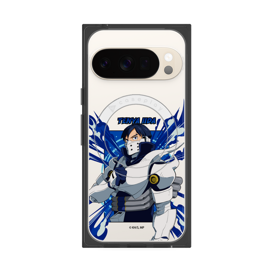 プレミアムスクエアケース with Pixelsnap［ 僕のヒーローアカデミア - ポップ - 飯田 天哉 ］