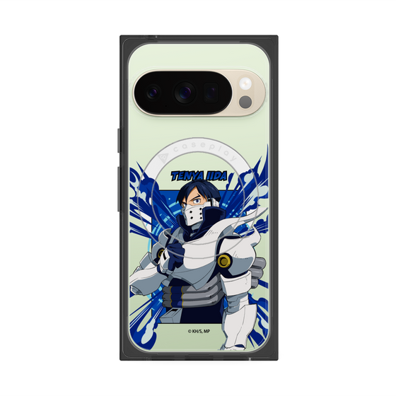 プレミアムスクエアケース with Pixelsnap［ 僕のヒーローアカデミア - ポップ - 飯田 天哉 ］