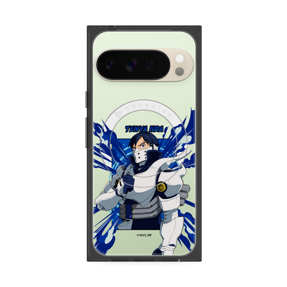 プレミアムスクエアケース with Pixelsnap［ 僕のヒーローアカデミア - ポップ - 飯田 天哉 ］