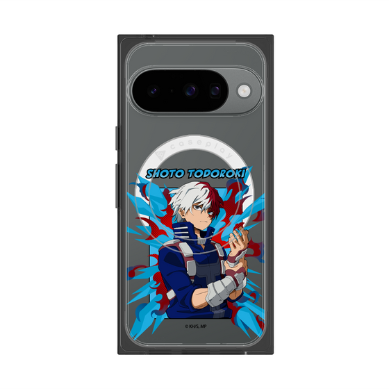 プレミアムスクエアケース with Pixelsnap［ 僕のヒーローアカデミア - ポップ - 轟 焦凍 ］