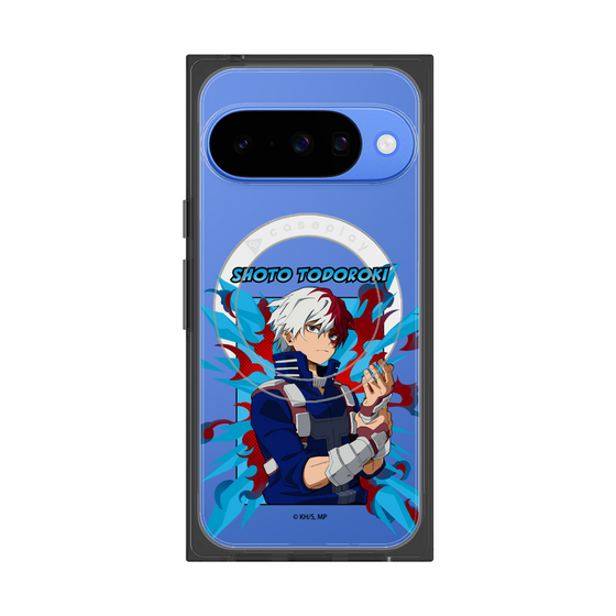 プレミアムスクエアケース with Pixelsnap［ 僕のヒーローアカデミア - ポップ - 轟 焦凍 ］