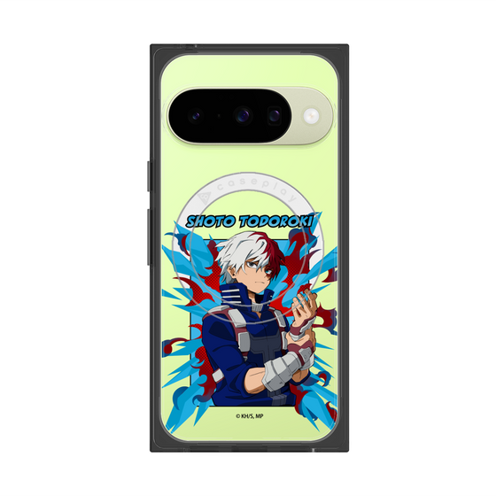 プレミアムスクエアケース with Pixelsnap［ 僕のヒーローアカデミア - ポップ - 轟 焦凍 ］