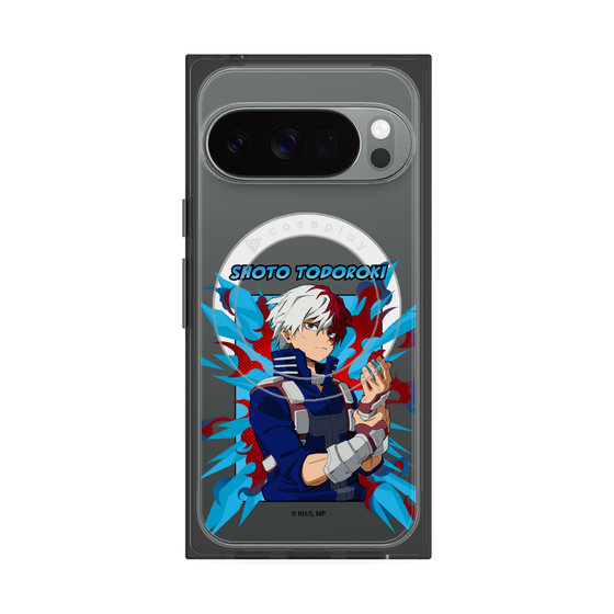 プレミアムスクエアケース with Pixelsnap［ 僕のヒーローアカデミア - ポップ - 轟 焦凍 ］