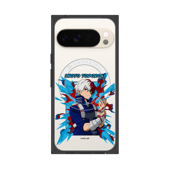 プレミアムスクエアケース with Pixelsnap［ 僕のヒーローアカデミア - ポップ - 轟 焦凍 ］