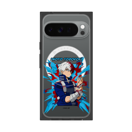 プレミアムスクエアケース with Pixelsnap［ 僕のヒーローアカデミア - ポップ - 轟 焦凍 ］